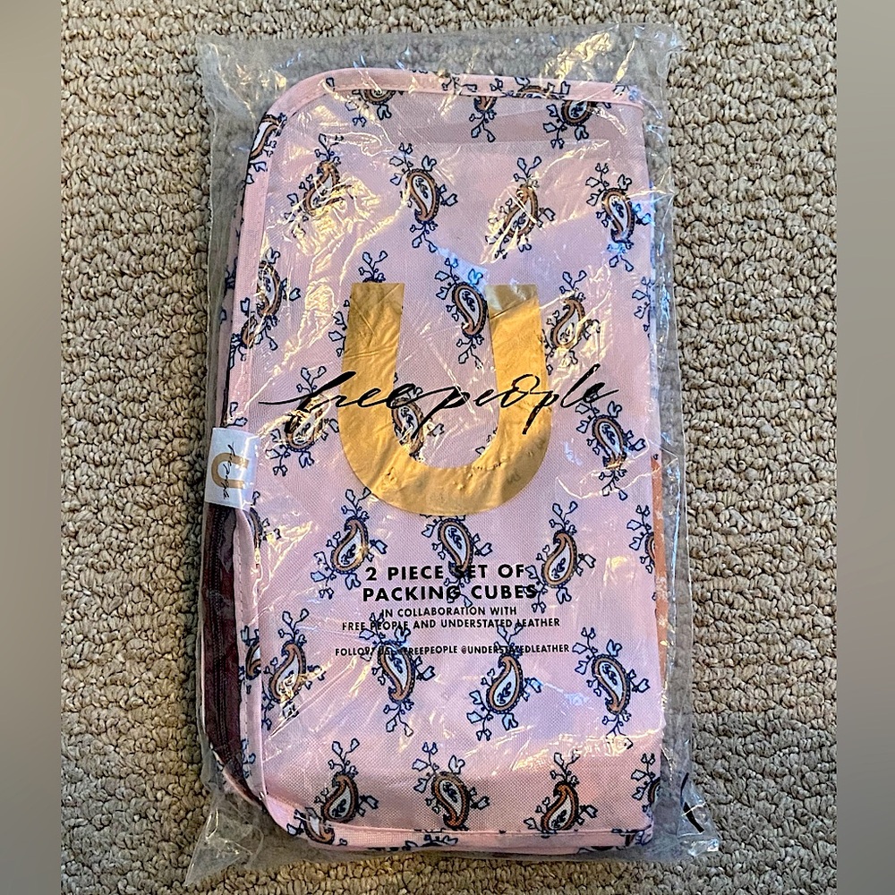 Free People 2 Piece Set of Packing Cubes